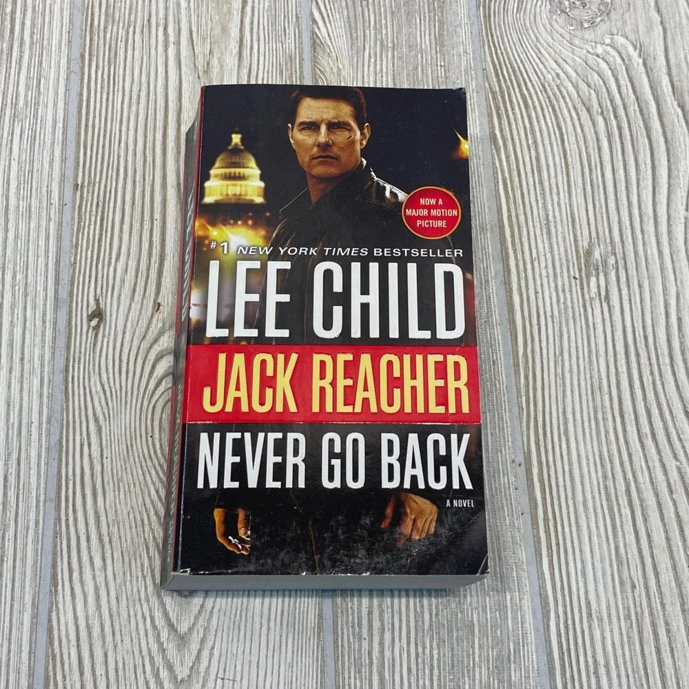 Lee Child Jack Reacher Book Lot Persuader Never Go Back The Hard Way Paperback